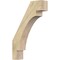 Ekena Millwork 6"W x 24"D x 36"H Merced Rough Sawn Knee Brace, Douglas Fir BRC06X24X36MRC00RDF - alternate 1